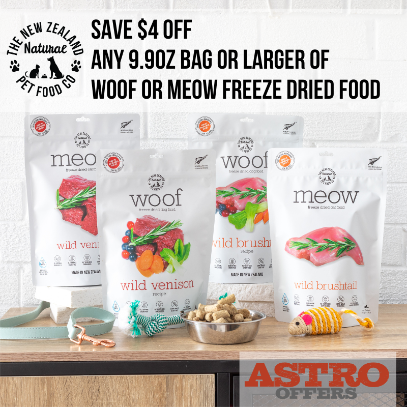 NZ Natural Pet Food | $4 OFF - June