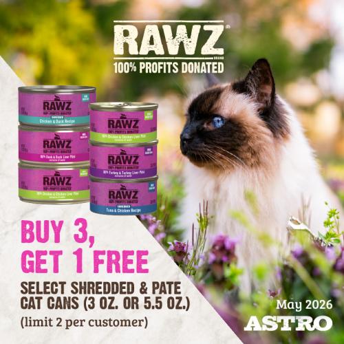 Rawz | Buy 3 Get 1 Free - May