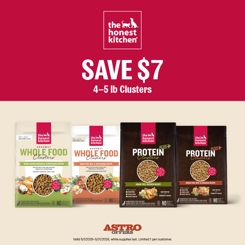 The Honest Kitchen | $7 OFF - May