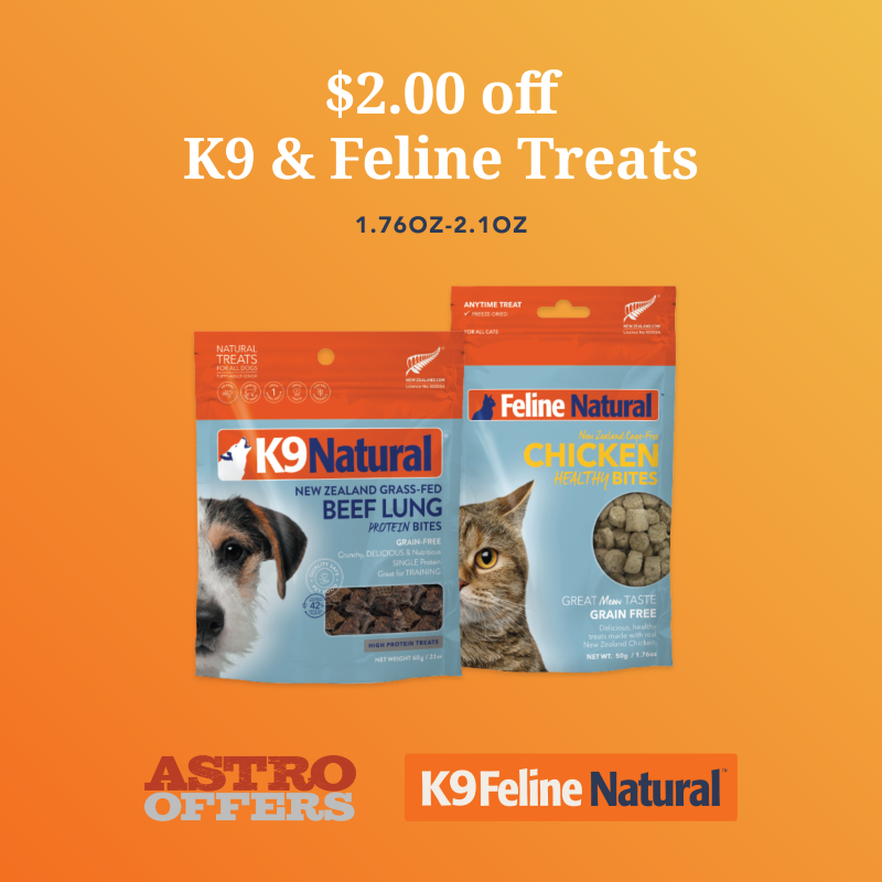K9 & Feline Natural | $2 OFF - June