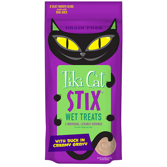 Tiki Cat - STIX - Duck Wet Treats For Cats
