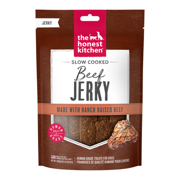The Honest Kitchen Slow Cooked Beef Jerky Chews bag