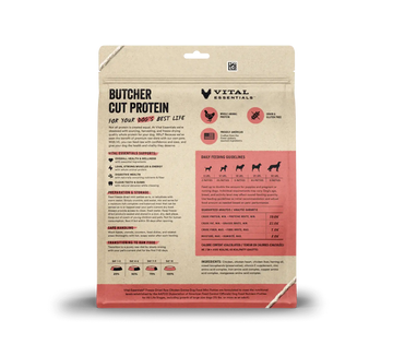 Vital Essentials (VE) - Mini Patties - Freeze-Dried Chicken Entree (For Dogs)