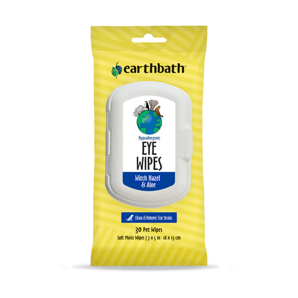 earthbath - Hypoallergenic Eye Wipes (Tear Stain Remover)