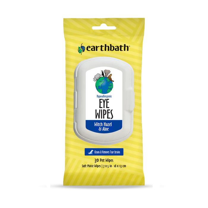 earthbath - Hypoallergenic Eye Wipes (Tear Stain Remover)