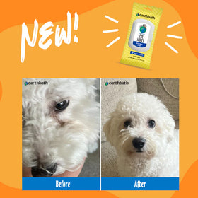 earthbath - Hypoallergenic Eye Wipes (Tear Stain Remover)