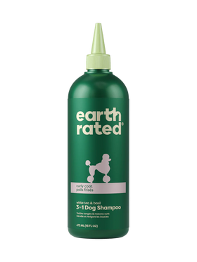 earth rated - Curly Coat 3-in-1 Dog Shampoo