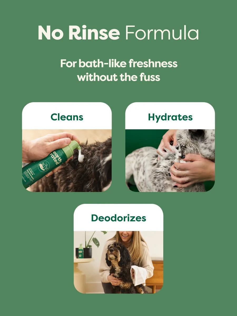 earth rated - No-Rinse Dog Shampoo