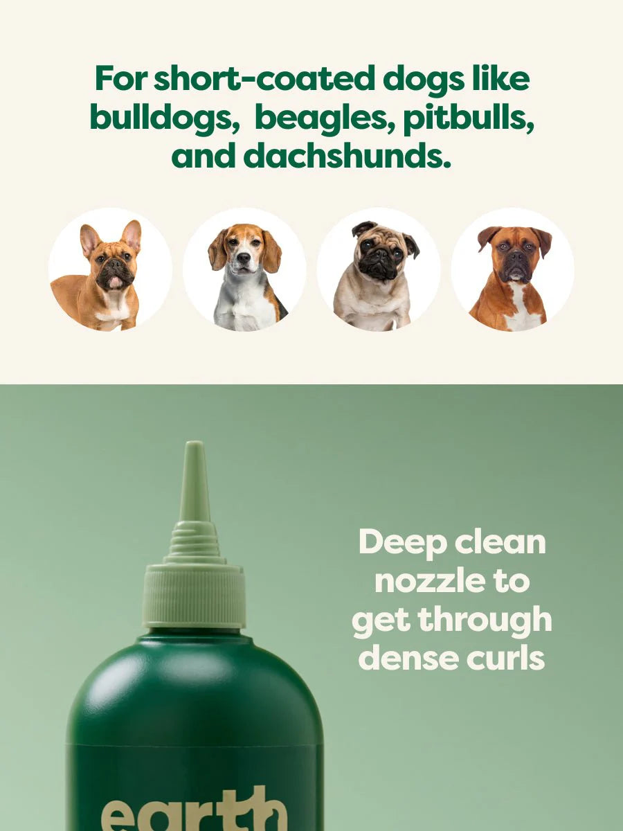 earth rated - Short Coat 3-in-1 Dog Shampoo