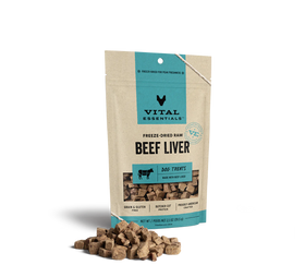 Vital Essentials (VE) - Freeze-Dried Beef Liver Treats (For Dogs)