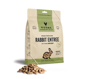 Vital Essentials (VE) - Mini Nibs - Freeze-Dried Rabbit Entree (Cat Food)