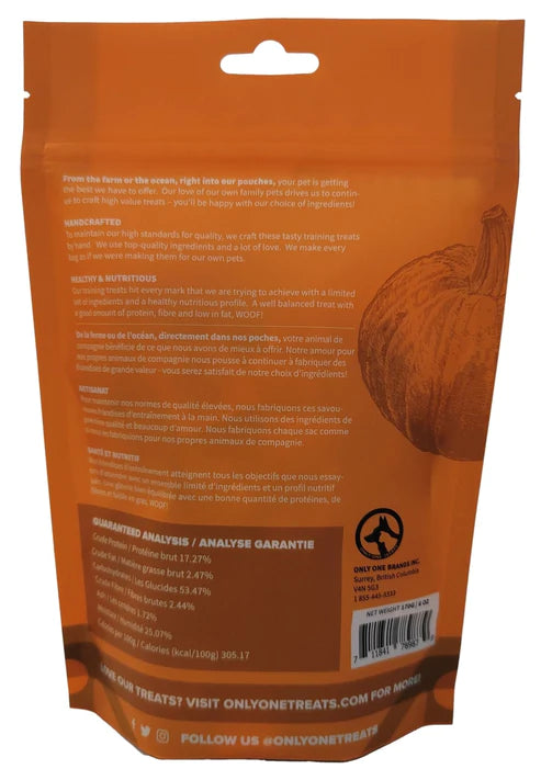 Only One Treats - Fresh Soft Pumpkin Training Treat