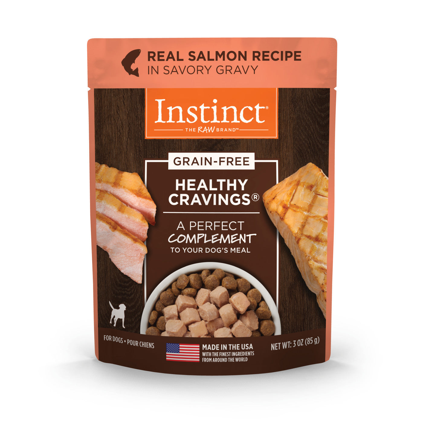 Instinct - Healthy Cravings - Real Salmon Recipe (Dog Wet Food)