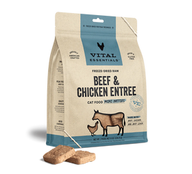 Vital Essentials (VE) - Mini Patties - Beef & Chicken Recipe (Cat Food)