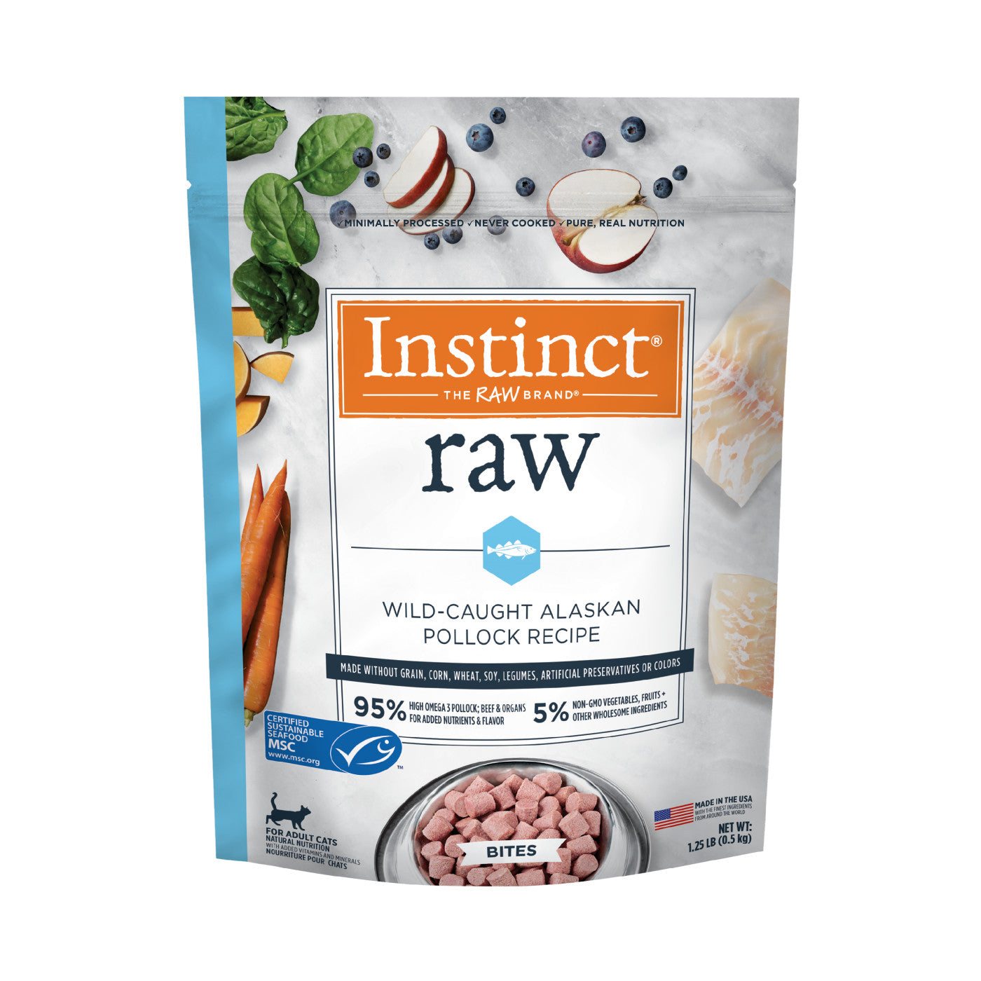 Nature's instinct clearance raw cat food