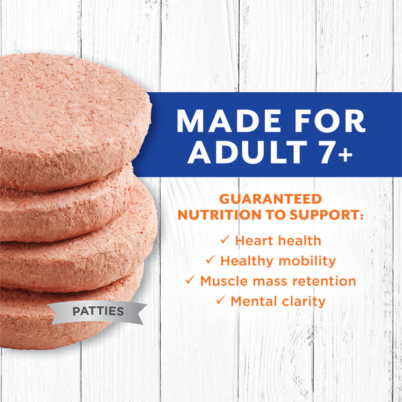 Instinct - Raw Longevity Frozen Patties - Cage-Free Chicken Recipe (For Adults 7+) - Frozen Product