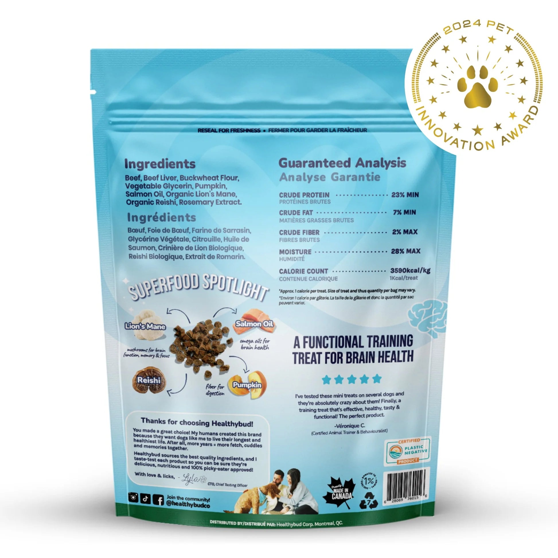 healthybud - Beef Mini Training Treats (For Dogs)