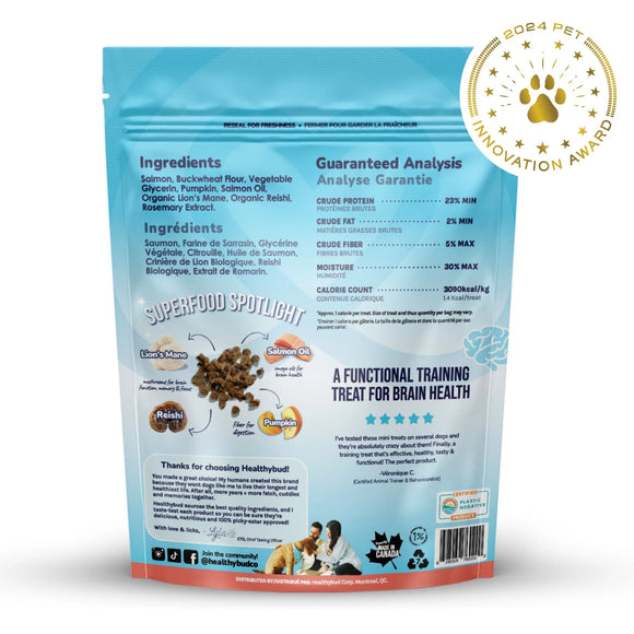 healthybud - Salmon Mini Training Treats (For Dogs)