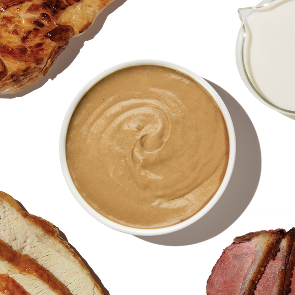 The Honest Kitchen Grain Free Turkey, Chicken & Duck Mousse in Goat's Milk serving