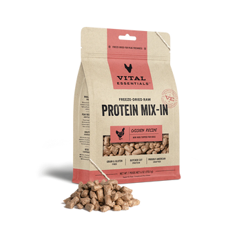 Vital Essentials (VE) - Protein Mix In - Freeze-Dried Chicken Mini Nibs Topper (Dog Food)