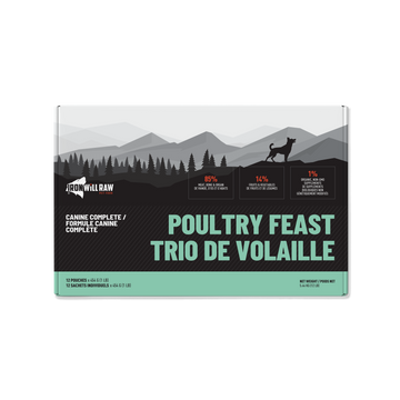 Iron Will Raw Canine Complete Poultry Feast 12 lb