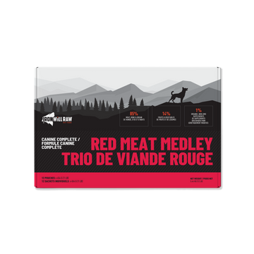 Iron Will Raw Canine Complete Red Meat Medley 12 lb