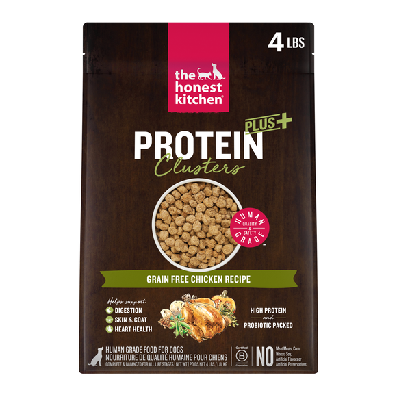 The Honest Kitchen Grain Free Chicken Protein Plus+ Clusters