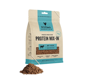 Vital Essentials (VE) - Protein Mix Ins - Freeze-Dried Beef Ground Topper (Dog Food)