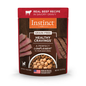 Instinct - Healthy Cravings Real Beef Recipe (For Dogs)