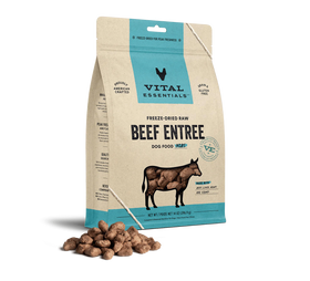 Vital Essentials (VE) - Nibs - Freeze-Dried Beef Entree (For Dogs)