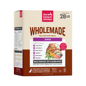 The Honest Kitchen Wholemade Whole Grain Beef, Oat & Salmon for Seniors