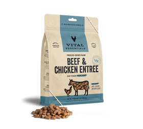 Vital Essentials (VE) - Mini Nibs - Freeze-Dried Beef & Chicken Entree (Cat Food)