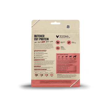 Vital Essentials (VE) - Mini Nibs - Freeze-Dried Chicken Entree (Dog Food)