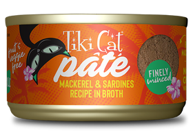 Tiki Cat - Grill - Mackerel & Sardines Pate (For Cats)