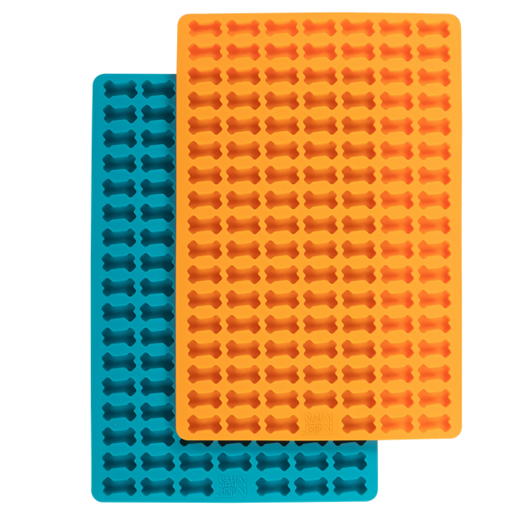 Messy Mutts mini silicone bake and freeze treat maker pack of 2