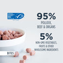 Instinct - Raw Frozen Bites - Wild-Caught Alaskan Pollock Recipe (For Cats)