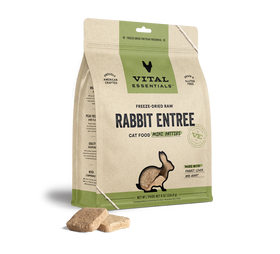 Vital Essentials (VE) - Rabbit Dinner Patties Freeze-Dried Grain Free (Cat Food)