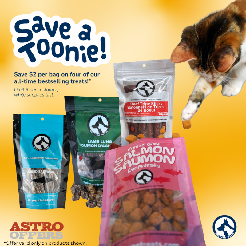 Only One Treats $2 OFF Dried Sardines