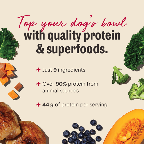 The Honest Kitchen Protein Plus+ Grain Free Chicken Topper
