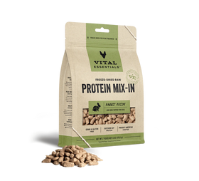 Vital Essentials (VE) - Protein Mix In - Freeze-Dried Rabbit Mini Nibs Topper (For Dogs)