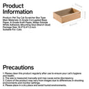 pidan - Cat Scratcher Board - Box