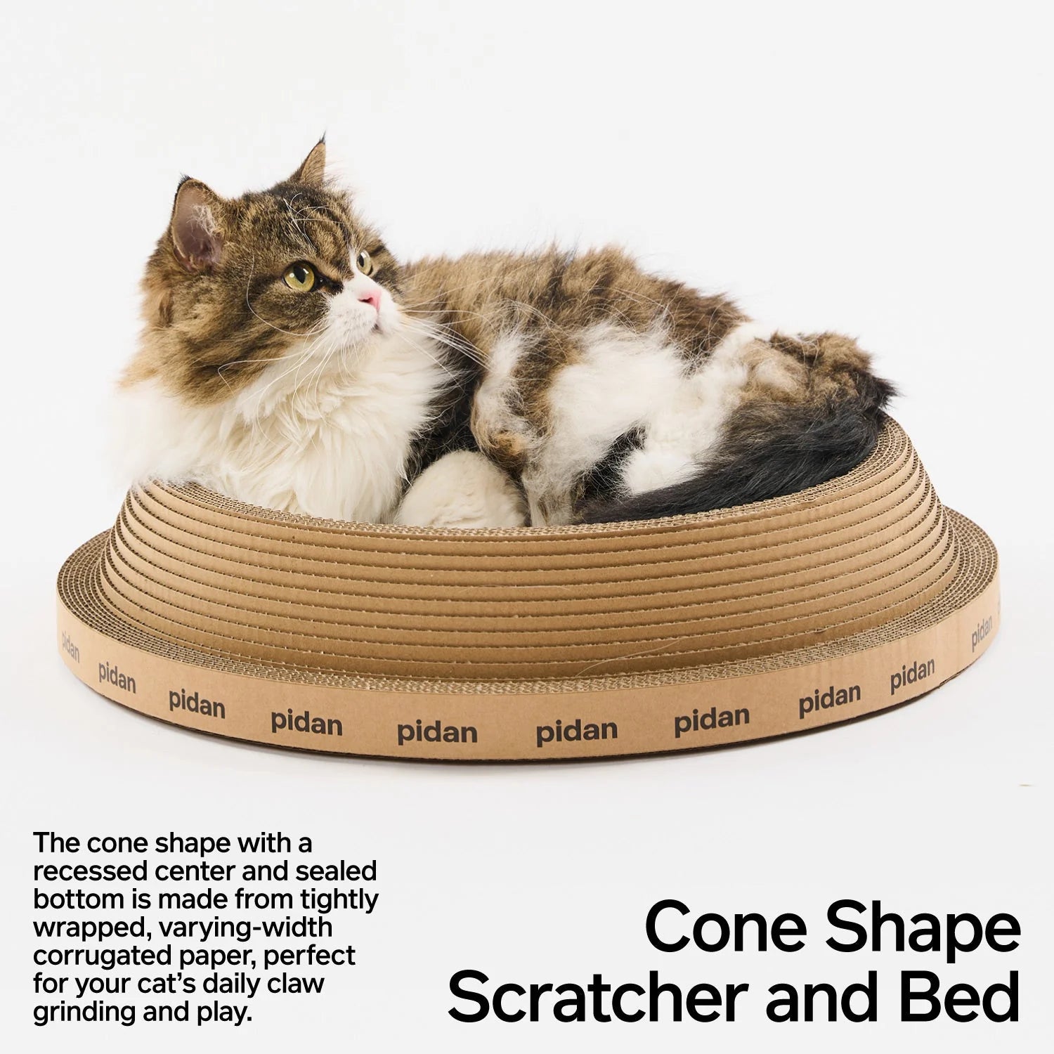pidan - Cat Scratcher Board - Volcano