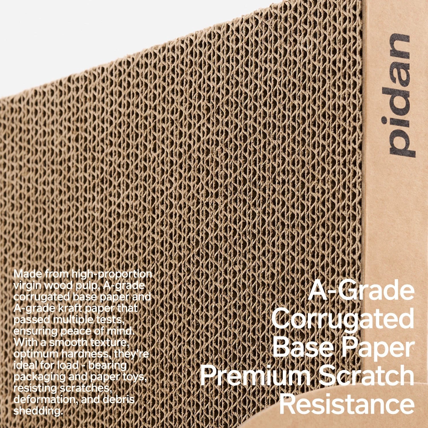 pidan - Cat Scratcher Board With Straight Angle