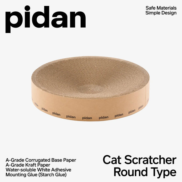 pidan - Cat Scratcher Round Type