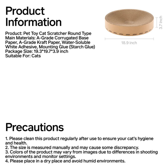 pidan - Cat Scratcher Round Type