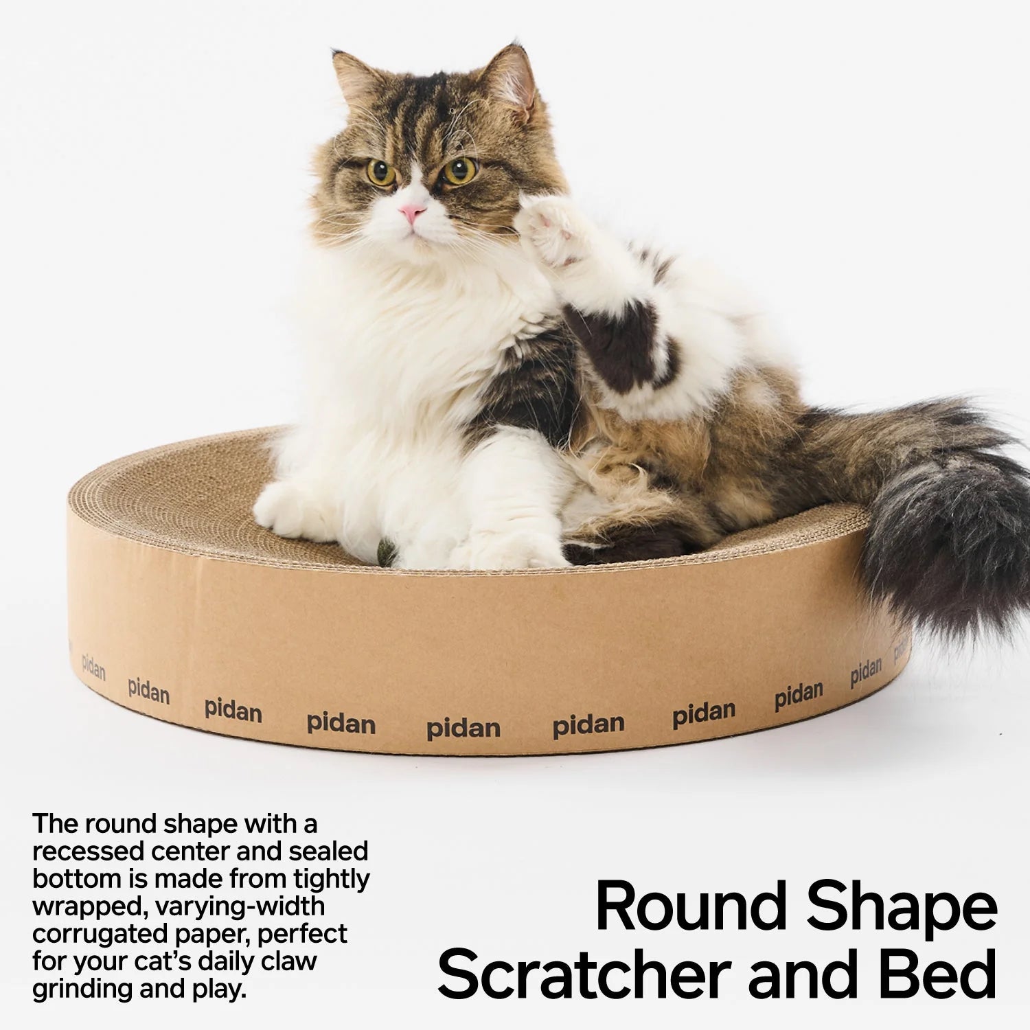 pidan - Cat Scratcher Round Type