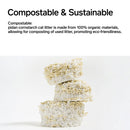 pidan - NEW! Cat Litter White-Jade (Corn Starch) & Tofu Mix