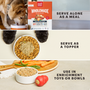 The Honest Kitchen Wholemade Whole Grain Beef, Oat & Salmon for Seniors
