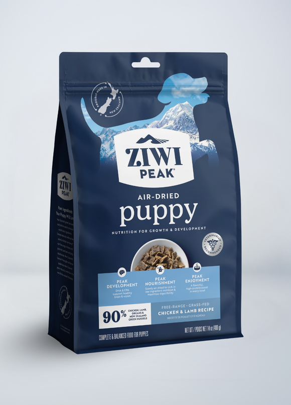 ZiwiPeak Air-Dried Chicken & Lamb Recipe for Puppies
