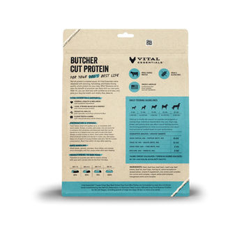 Vital Essentials (VE) - Mini Patties - Freeze-Dried Beef Entree (Dog Food)